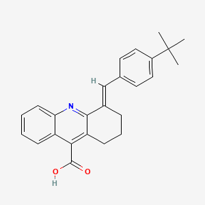 4-(4-tert-Butyl-benzylidene)-1,2,3,4-tetrahydro-acridine-9-carboxylic acid