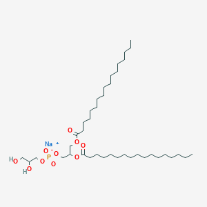 Sodium;2,3-di(heptadecanoyloxy)propyl 2,3-dihydroxypropyl phosphate