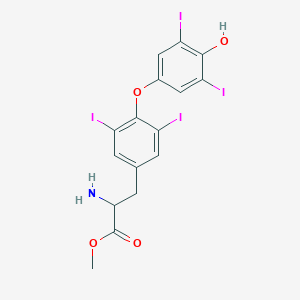 Methyl 2-amino-3-[4-(4-hydroxy-3,5-diiodophenoxy)-3,5-diiodophenyl]propanoate