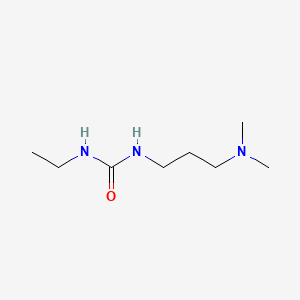 molecular formula C8H19N3O B1231729 1-[3-(二甲基氨基)丙基]-3-乙基脲 CAS No. 32897-26-0