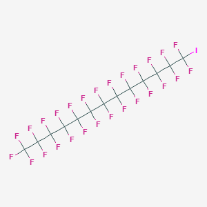 molecular formula C13F27I B12317444 Perfluorotridecyl iodide CAS No. 376-04-5