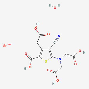 molecular formula C12H12N2O9SSr B12317461 CID 163358729 