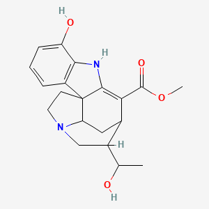 Methyl 6-hydroxy-12-(1-hydroxyethyl)-8,14-diazapentacyclo[9.5.2.01,9.02,7.014,17]octadeca-2(7),3,5,9-tetraene-10-carboxylate