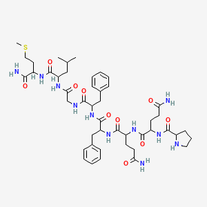 molecular formula C46H67N11O10S B12317709 Substance P (4-11) 