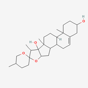 Spirost-5-en-3,17-diol