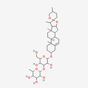 molecular formula C39H62O12 B12317792 Spiro[8H-naphth[2',1' 