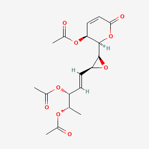 molecular formula C18H22O9 B1231780 10-epi-Olguine CAS No. 137893-86-8