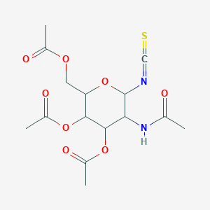 2-Acetamido-3,4,6-tri-o-acetyl-2-deoxy-beta-d-glucopyranosyl isothiocyanate