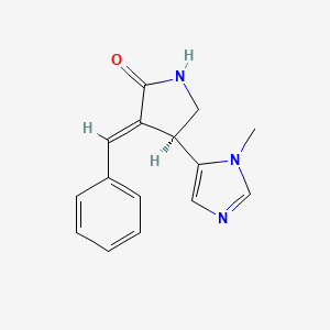 molecular formula C15H15N3O B1231783 Isoanantine CAS No. 50656-85-4