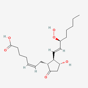 molecular formula C20H32O6 B1231787 15S-hydroperoxy-PGE2 CAS No. 65380-05-4