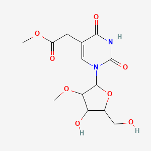 5-(Methoxycarbonyl)methyl-2'-O-methyluridine