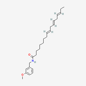 (9E,12E,15E)-N-[(3-methoxyphenyl)methyl]octadeca-9,12,15-trienamide