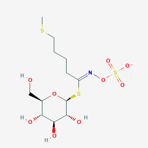 molecular formula C12H22NO9S3- B1231797 4-Methylthiobutylglucosinolate 