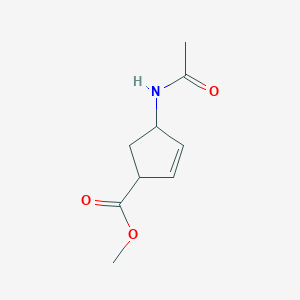 Methyl 4-acetamidocyclopent-2-ene-1-carboxylate