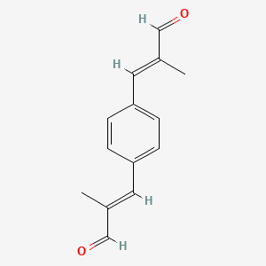 (2E,2'E)-3,3'-benzene-1,4-diylbis(2-methylprop-2-enal)