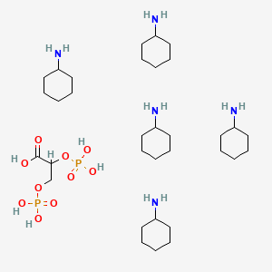 2,3-Diphosphoglyceric acid, pentacyclohexylammonium salt