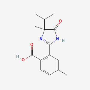molecular formula C15H18N2O3 B1231821 para-Imazamethabenz CAS No. 89318-82-1