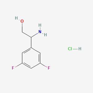 (S)-2-Amino-2-(3,5-difluorophenyl)ethanol hydrochloride