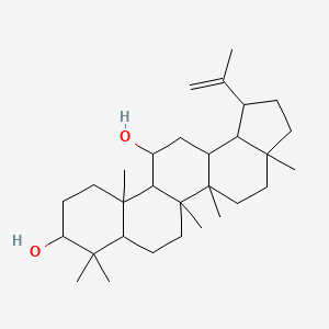 molecular formula C30H50O2 B12318292 Lup-20(29)-ene-3beta,11beta-diol 