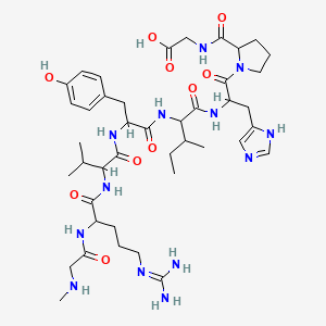 [Sar1, gly8]-angiotensin II acetate hydrate