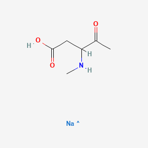 molecular formula C6H11NNaO3 B12318319 CID 166600374 