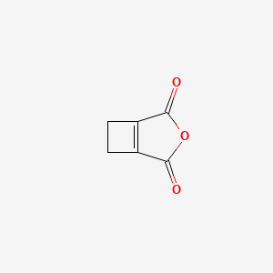 molecular formula C6H4O3 B12318360 3-Oxabicyclo[3.2.0]hept-1(5)-ene-2,4-dione 