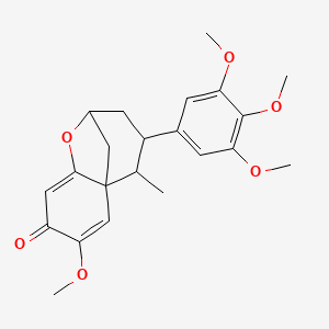 molecular formula C22H26O6 B12318382 Maglifloenone 