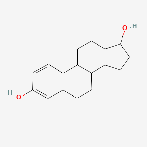 4,13-Dimethyl-6,7,8,9,11,12,14,15,16,17-decahydrocyclopenta[a]phenanthrene-3,17-diol