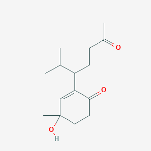 4-Hydroxy-1,10-secocadin-5-ene-1,10-dione