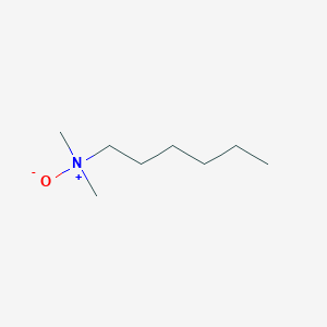 molecular formula C8H19NO B1231849 N,N-二甲基己胺-N-氧化物 CAS No. 34418-88-7