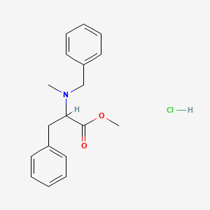 molecular formula C18H22ClNO2 B12318496 Bzl,ME-D-phe-ome hcl 