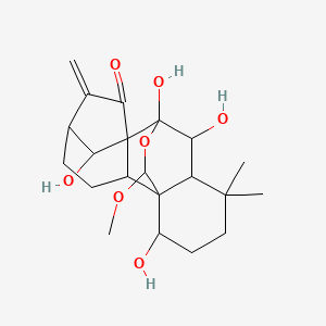 molecular formula C21H30O7 B12318511 Rabdoternin F 