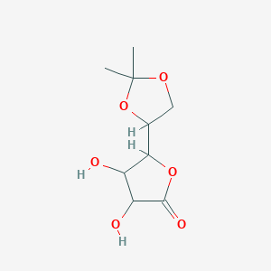 molecular formula C9H14O6 B12318532 5,6-O-Isopropylidene-L-gulono-1,4-lactone 