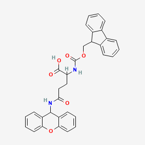 N-Fmoc-N5-xanthen-9-yl-D-glutamine