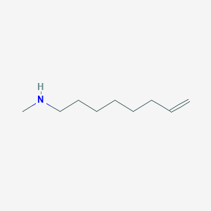 molecular formula C9H19N B12318572 N-methyl-7-Octen-1-amine 