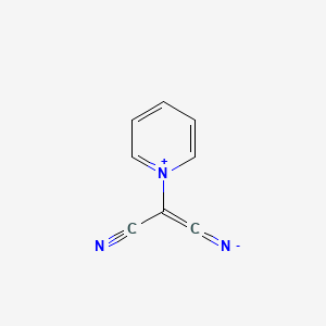 molecular formula C8H5N3 B1231866 Pyridinium dicyanomethylide CAS No. 27032-01-5