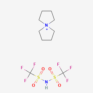 5-Azoniaspiro[4.4]nonane;1,1,1-trifluoro-N-(trifluoromethylsulfonyl)methanesulfonamide