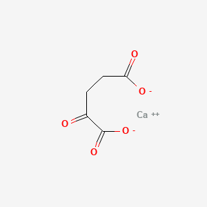 molecular formula C5H4CaO5 B1231874 Calcium 2-oxoglutarate CAS No. 71686-01-6