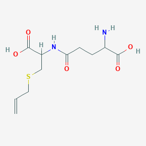 molecular formula C11H18N2O5S B12318831 N-gamma-Glutamyl-S-allylcysteine 