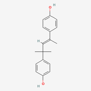 4,4'-(1,3,3-Trimethyl-1-propene-1,3-diyl)bisphenol