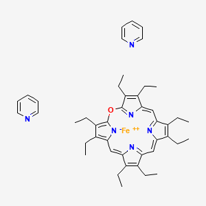 molecular formula C45H53FeN6O+ B1231884 Octaethylverdohemochrome CAS No. 83017-37-2