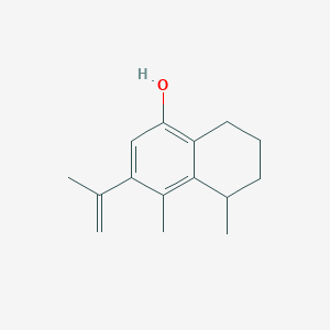 (S)-5,6,7,8-Tetrahydro-4,5-dimethyl-3-(1-methylethenyl)naphthalen-1-ol