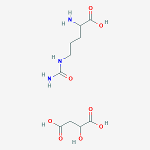 molecular formula C10H19N3O8 B12318941 L-CitrullineDL-malate 