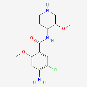 molecular formula C14H20ClN3O3 B1231896 Norcisapride CAS No. 84946-16-7