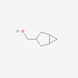 molecular formula C7H12O B12318971 Bicyclo[3.1.0]hexan-3-ylmethanol 