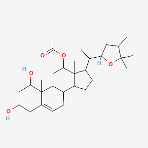 molecular formula C30H48O5 B1231904 Thymosterin CAS No. 39379-60-7