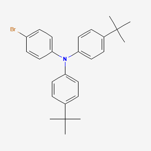 4-bromo-N,N-bis(4-(tert-butyl)phenyl)aniline