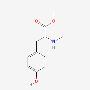 Methyl 3-(4-hydroxyphenyl)-2-(methylamino)propanoate