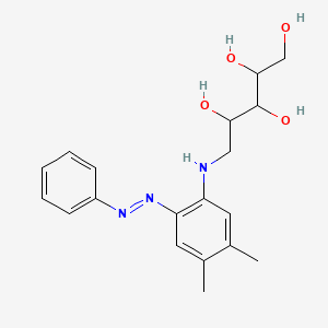 Phenylamine, 4,5-dimethyl-N-ribityl-2-phenylazo-