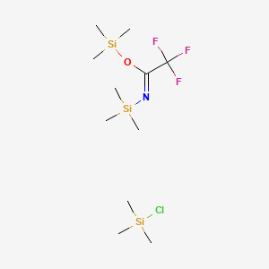 molecular formula C11H27ClF3NOSi3 B12319182 Bstfa + tmcs, 99 